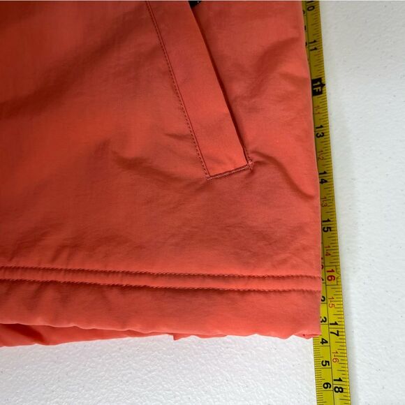 10,000 Ft Above Sea Level Destination Jacket Orange Fleece Lined Women Medium - Picture 13 of 16